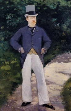 Édouard Manet œuvres - Portrait de Monsieur Brun Édouard Manet